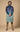 Marodi Kurta Set (Blue)
