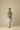 Color-Block Kurta Set (Aqua / Yellow)