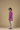 Tie-Dye Taari Kurta-Shirt Set (Lilac)
