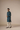 Hand-Block Kurta Set (Deep Blue)