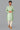 Banarasi Kurta Set (Pista)