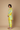 Tie-Dye Taari Indie-Fusion Set (Yellow / Aqua)