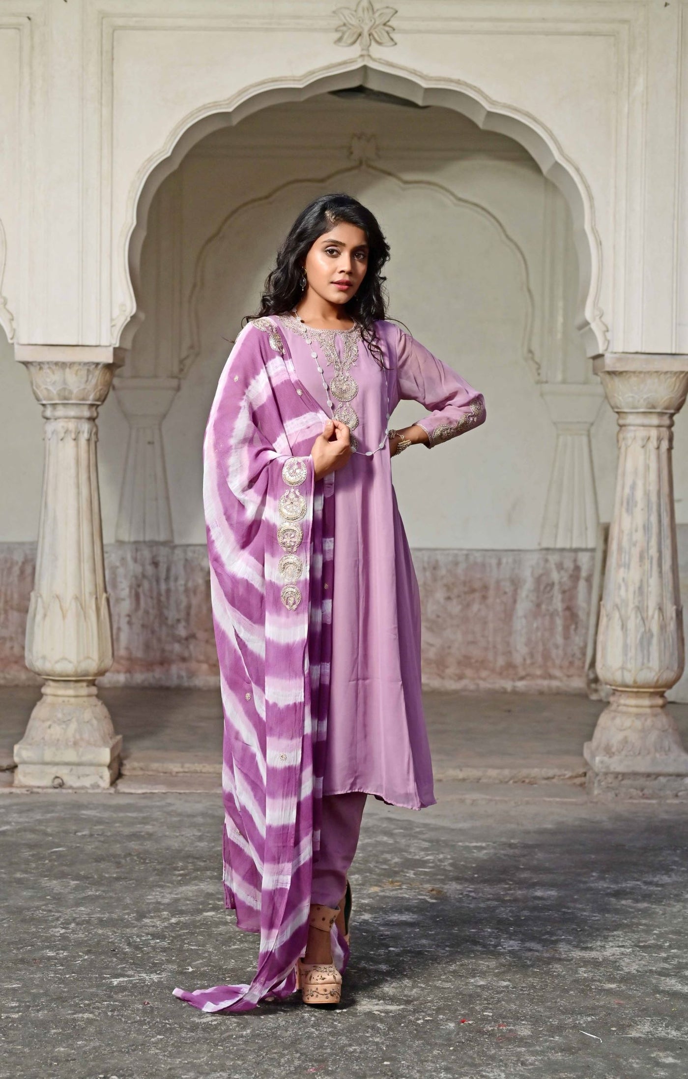 salwar suit design hand, purple suit women