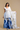 Tie-Dye Taari Sharara Set (Ivory / Indigo)