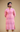 HastaKala Kurta Set (Pink / Purple)