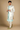 Sequins Pure Chintz Sherwani Set (Warm White)