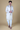 Zardosi Pure Chintz Kurta Set With Overlay Jacket (Warm White)