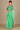 Bandhej Organza Saree (Green)