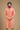 HastaKala Kurta Set (Peach / Orange)