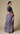 Tissue Zardosi Saree (Indigo)
