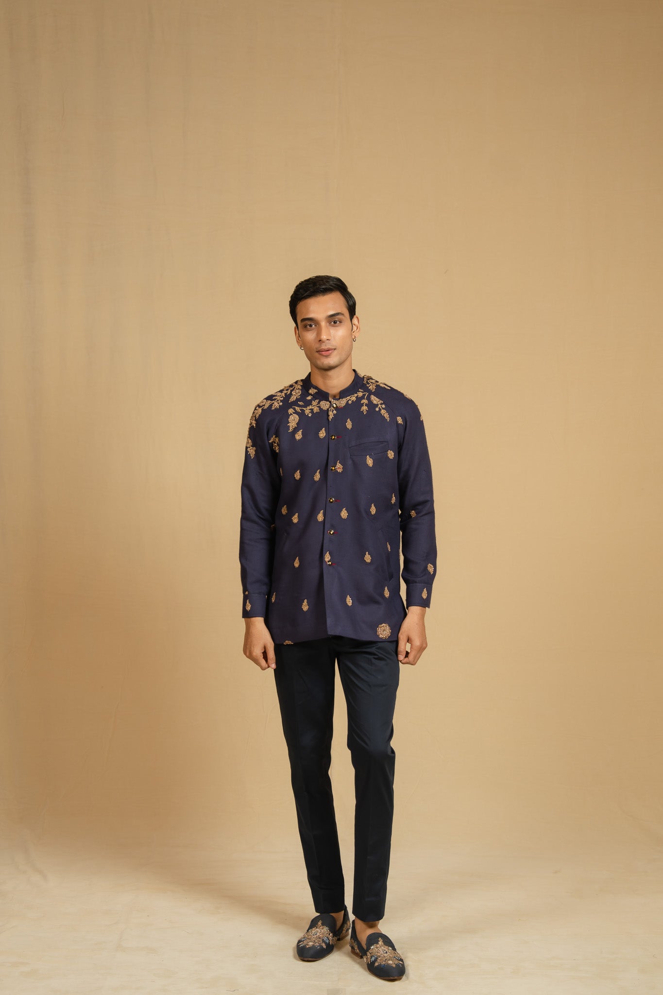 Zardosi Modal Bomber (Neela)