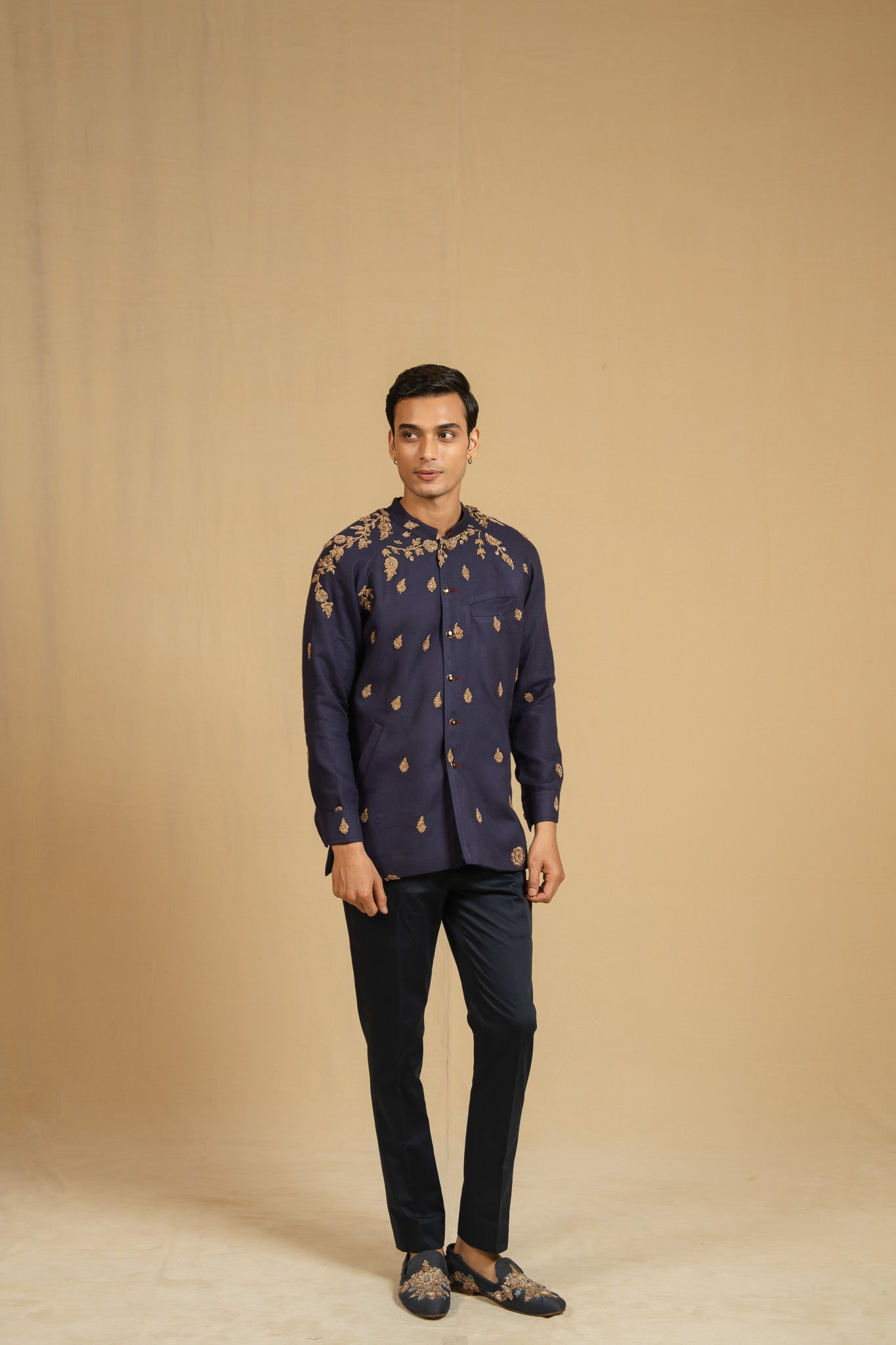 Zardosi Modal Bomber (Neela)