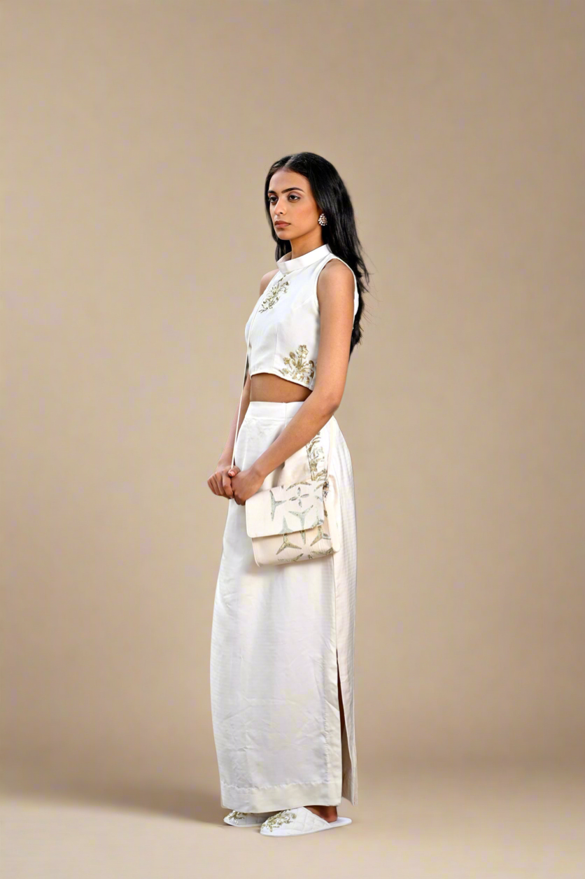 Sequined Indie-Fusion Set (Ivory)