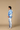 Tie-Dye Taari Indie-Fusion Set (White / Indigo)