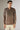 Brown Modal Silk Ombre Shirt