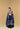 Pearl Thread Signature Velvet Lehenga Set (Blue)