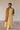 Fashionable pale yellow groom sherwani