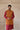 Rust orange Nehru jacket latest designs