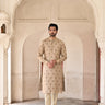 Groom tussar silk kurta online