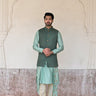 Shop luxury green nehru jackets for men online in India