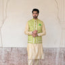 Buy latest designer green Nehru jacket online