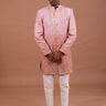 Blush pink Designer jacket set for men online