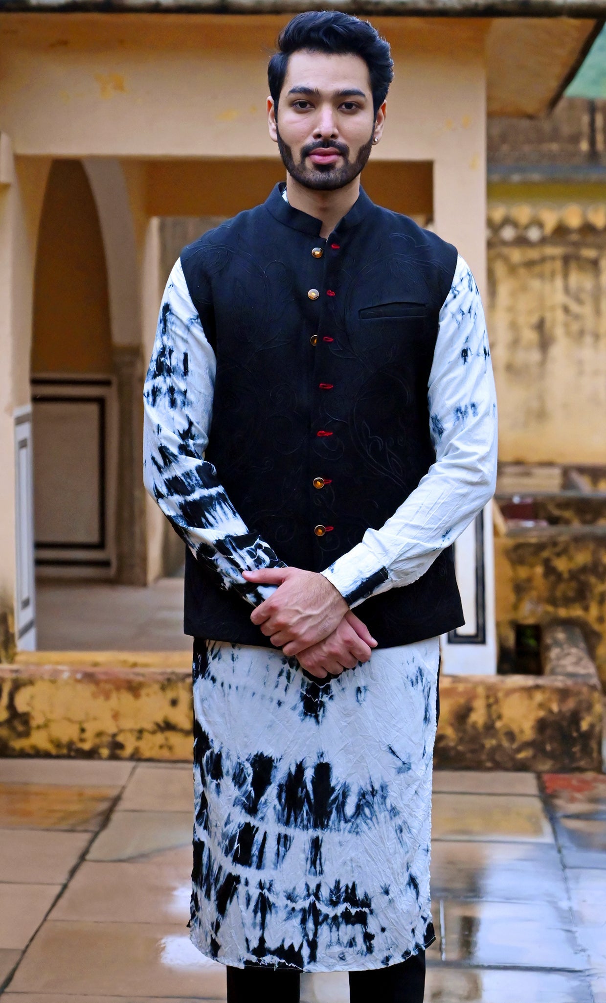 Shop New Designer Nehru Jackets Online Gaurav Katta Jaipur GAURAV KATTA