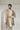 Pure silk cream color kurta set for men's special occasions in India