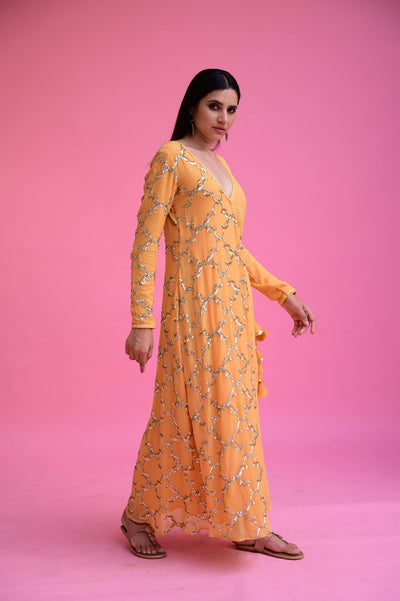 Designer wrap dresses for women in India