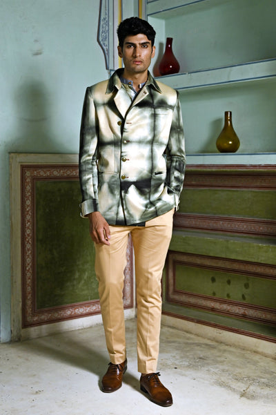 Indian luxury Bandhgala suit for men