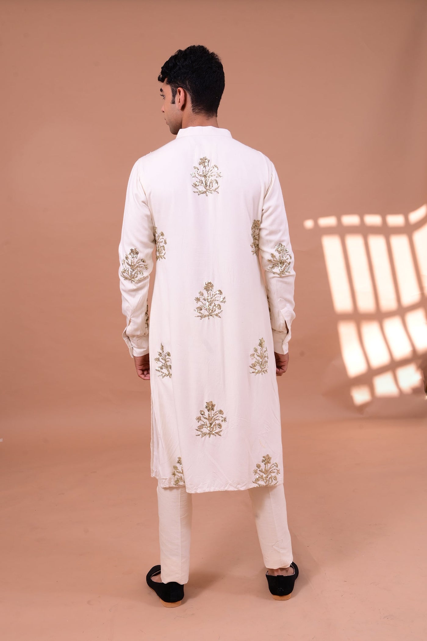 Latest White Kurtas for Men