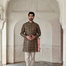 Latest designer brown kurta for men online