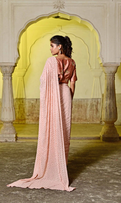  Georgette silk sarees for women with zari work for weddings