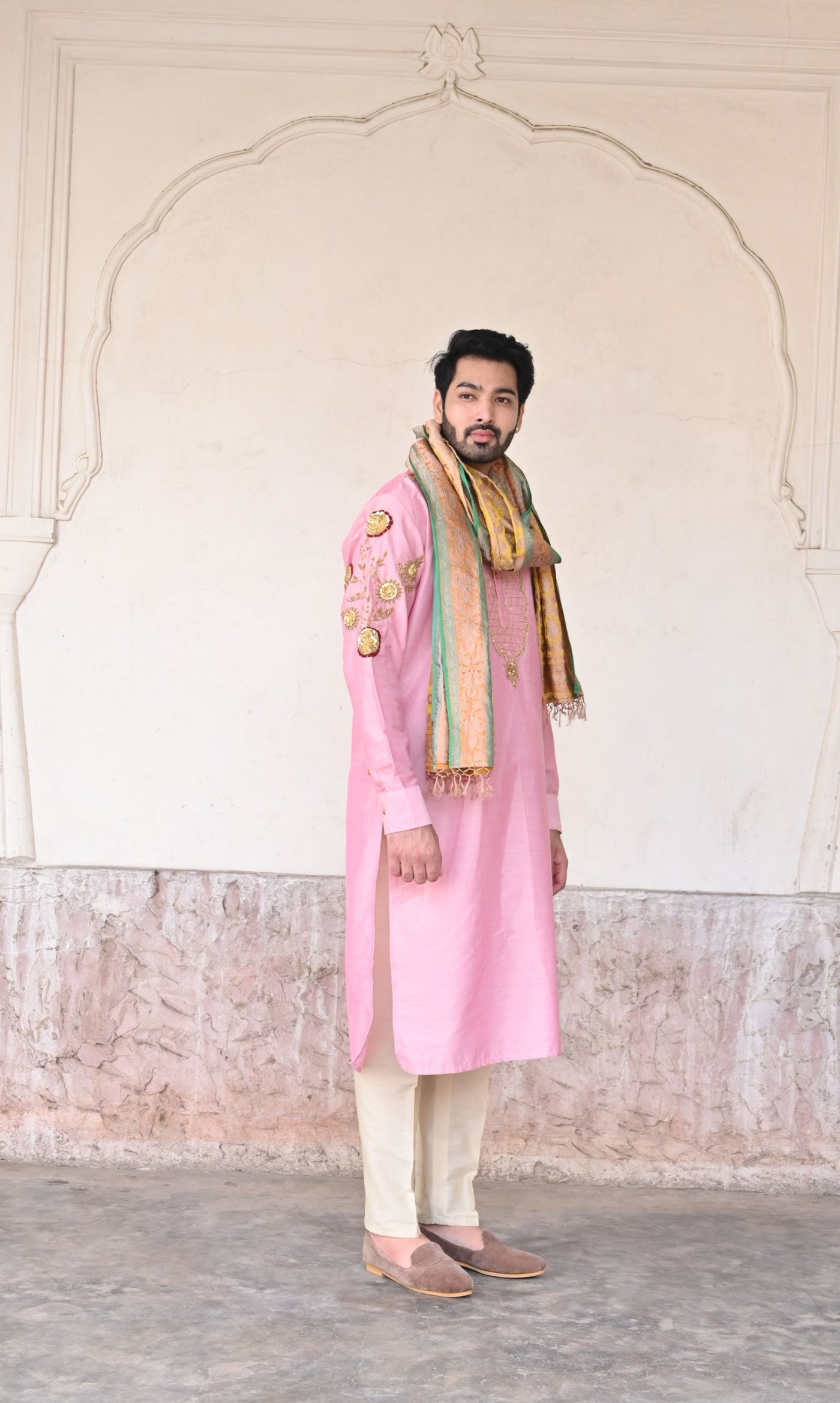 Tobir Dupatta - Ochre